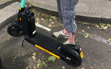 E-scooters are relatively easy to ride thanks to the wide platform and proportionally  chunky tyres