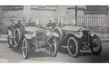 Experimental diesel Peugeot car with its petrol sibling in 1924