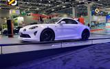 Electric Alpine A110 front three quarter