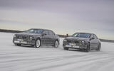 Electric BMW 3 Series prototype winter testing   twin tracking (3)