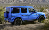 Electric G Class blue side