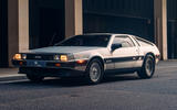 Electrogenic Delorean DMC 12 front three quarter
