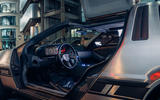 Electrogenic Delorean DMC 12 interior