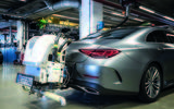 Mercedes-Benz CLS emissions testing