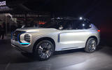Mitsubishi Engelburg Tourer Geneva stand - side