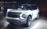 Mitsubishi Engelburg Tourer Geneva stand - front