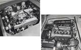 Datsun 240Z and Alfa Romeo 2000 GTV engines 
