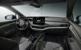 Enyaq vRS SUV cabin