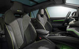 Enyaq vRS SUV rear seats 