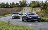 EV triple test cornering