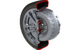 EV wheel-mounted Axial Flux motor cutaway