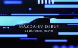 Mazda EV debut announcement image