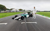Lewis Hamilton F1 Castle Combe