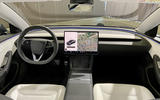 Facelifted Tesla model 3 interior Facelifted Tesla model 3 interior