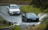 McLaren 570GT vs Volkswagen Golf GTI vs Mercedes-Benz E-Class Estate: road test of the year