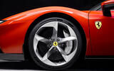 Ferrari 849 Testarossa wheel detail Ferrari 849 Testarossa wheel detail