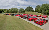 Ferrari Owners' Club car park Ferrari Owners' Club car park