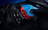 Ferrari F80 interior seats