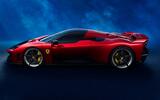 Ferrari F80 side