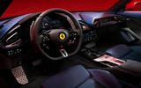 Ferrari 12Cilindri red studio interior
