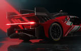 Ferrari 499P Modificata rear bumper Ferrari 499P Modificata rear bumper