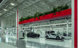 Ferrari E Building factory   SF90 and Purosangue on production line