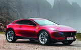 Ferrari 'Purosangue' SUV, as imagined by Autocar