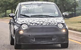 Fiat 500e spy shot