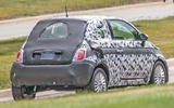 Fiat 500e spy shot