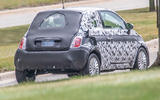 Fiat 500e spy shot