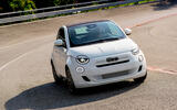 Fiat 500 hybrid front dynamic