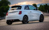 Fiat 500 hybrid rear Fiat 500 hybrid rear