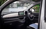 Fiat 500e Gelateria Edition interior dashboard