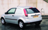 Ford Fiesta van - rear