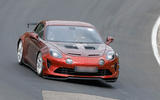 Final Alpine A110 nose cornering Final Alpine A110 nose cornering