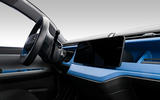 Fisker Pear dashboard closeup Fisker Pear dashboard closeup