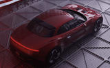 Fisker Ronin rear three quarters from above Fisker Ronin rear three quarters from above