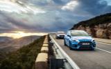 Ford Focus RS versus Volkswagen Golf R