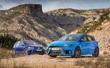 Ford Focus RS versus Volkswagen Golf R
