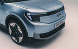 Ford Explorer studio shoot front end