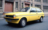 Ford Fiesta Mk1 front quarter static