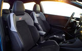 2017 Ford Fiesta ST driver's and passenger seat