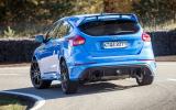 Ford Focus RS rear cornering