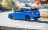 Ford Focus RS hard cornering