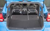 Ford Focus RS seating flexibility
