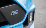 Ford Focus RS Mk3 badge detail Ford Focus RS Mk3 badge detail
