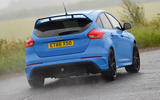 Ford Focus RS Mk3 rear quarter cornering Ford Focus RS Mk3 rear quarter cornering