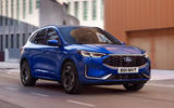 Ford Kuga ST Line 2024 front right quarter driving