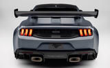 Ford Mustang GTD 2024 rear close Ford Mustang GTD 2024 rear close