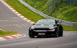 Ford Mustang GTD Nurburgring front cornering Ford Mustang GTD Nurburgring front cornering